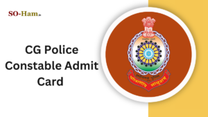 CG Police Constable Admit Card 