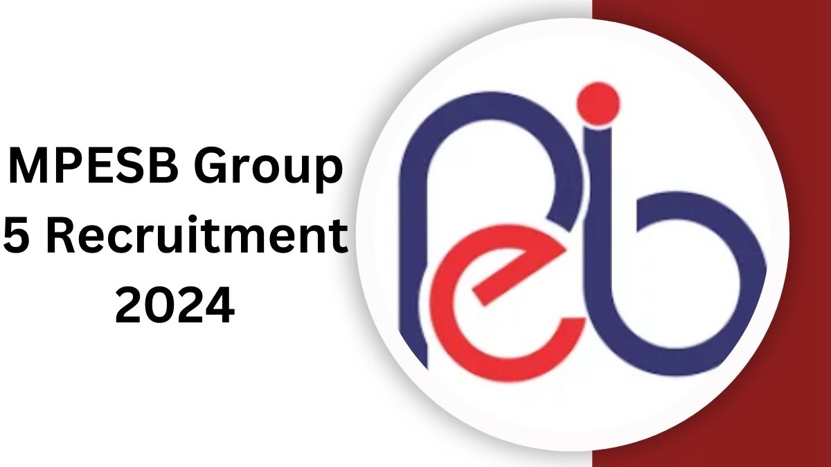 MPESB Group 5 Recruitment 2024, Apply Online for 881 Paramedical Staff Vacancies