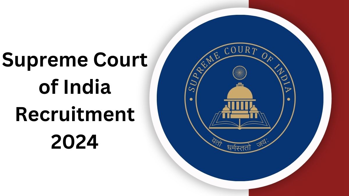 Supreme Court of India Recruitment