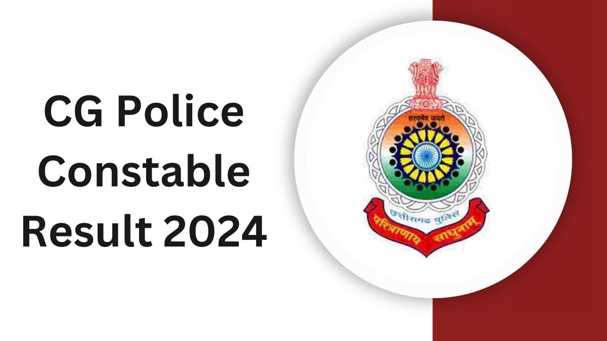 CG Police Constable Result